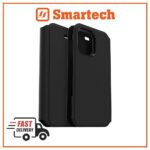 OtterBox - Strada Via Case for Apple iPhone 12 - iPhone 12 Pro - Black Night