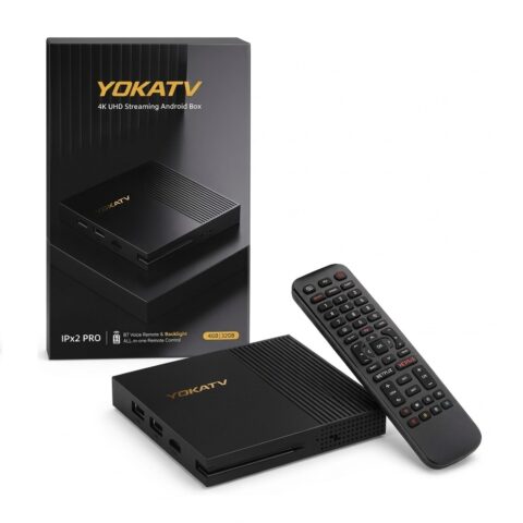 Yoka TV IPx2 Pro Box | Android 14 | 4GB Ram | 32GB Storage